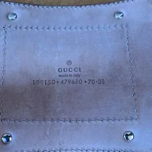 Gucci | Accessories | Gucci Mid Waist Black Belt With Gold  display picture 1